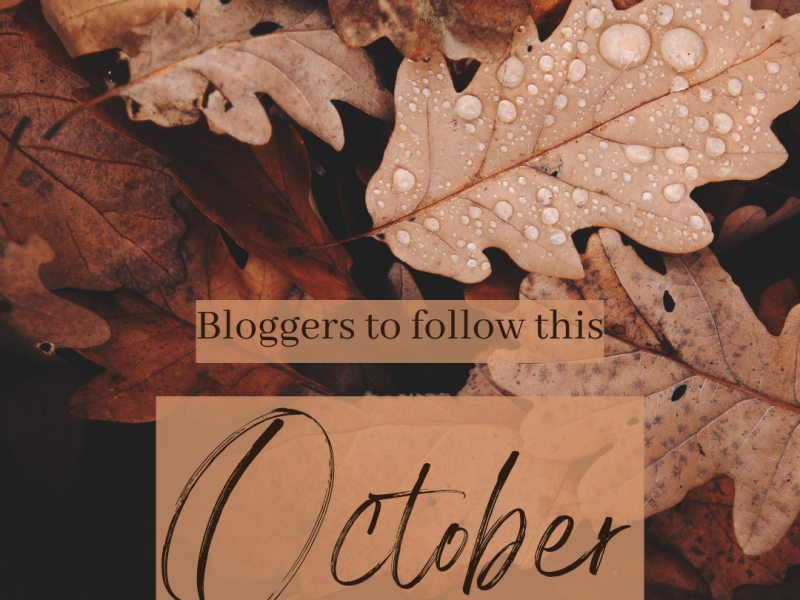 Bloggers to follow this October (ad)