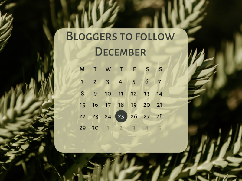 Bloggers to follow this December (ad)